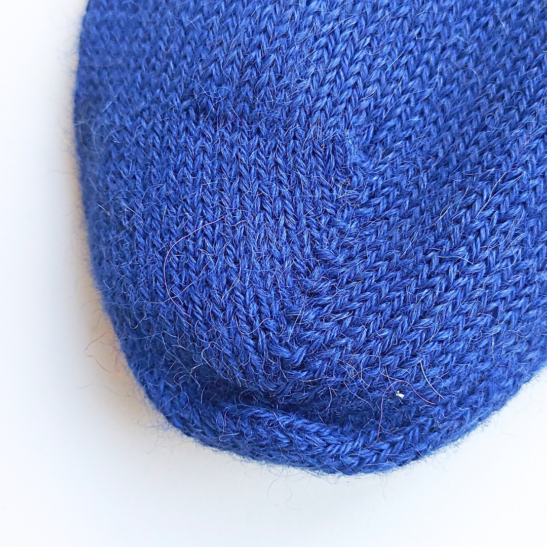 Knitted Socks | Navy Blue | 100% Alpaca Wool | Sustainable and Ethically Made