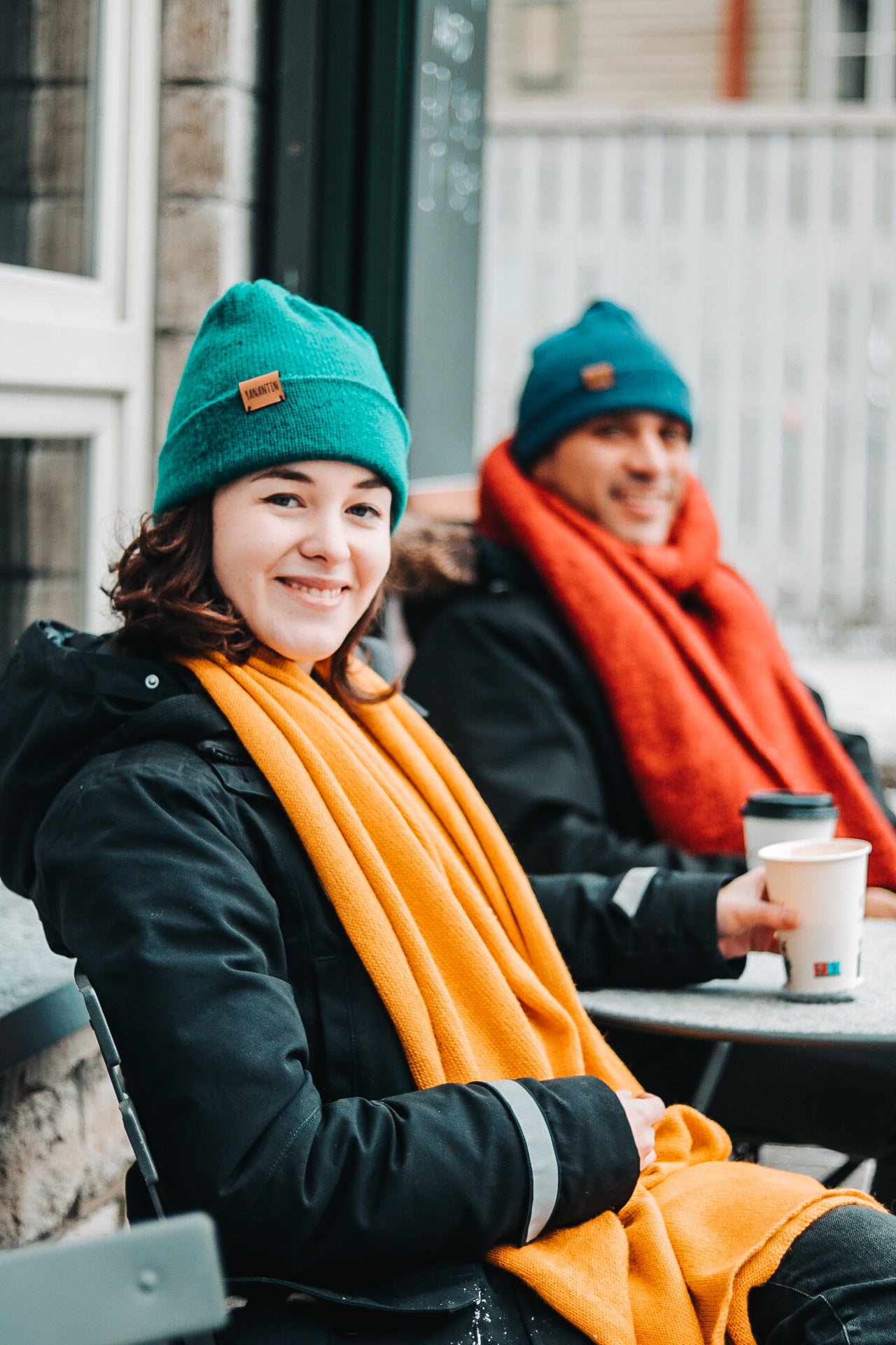 Knitted Hat | Seaweed Green | 100% Alpaca Wool