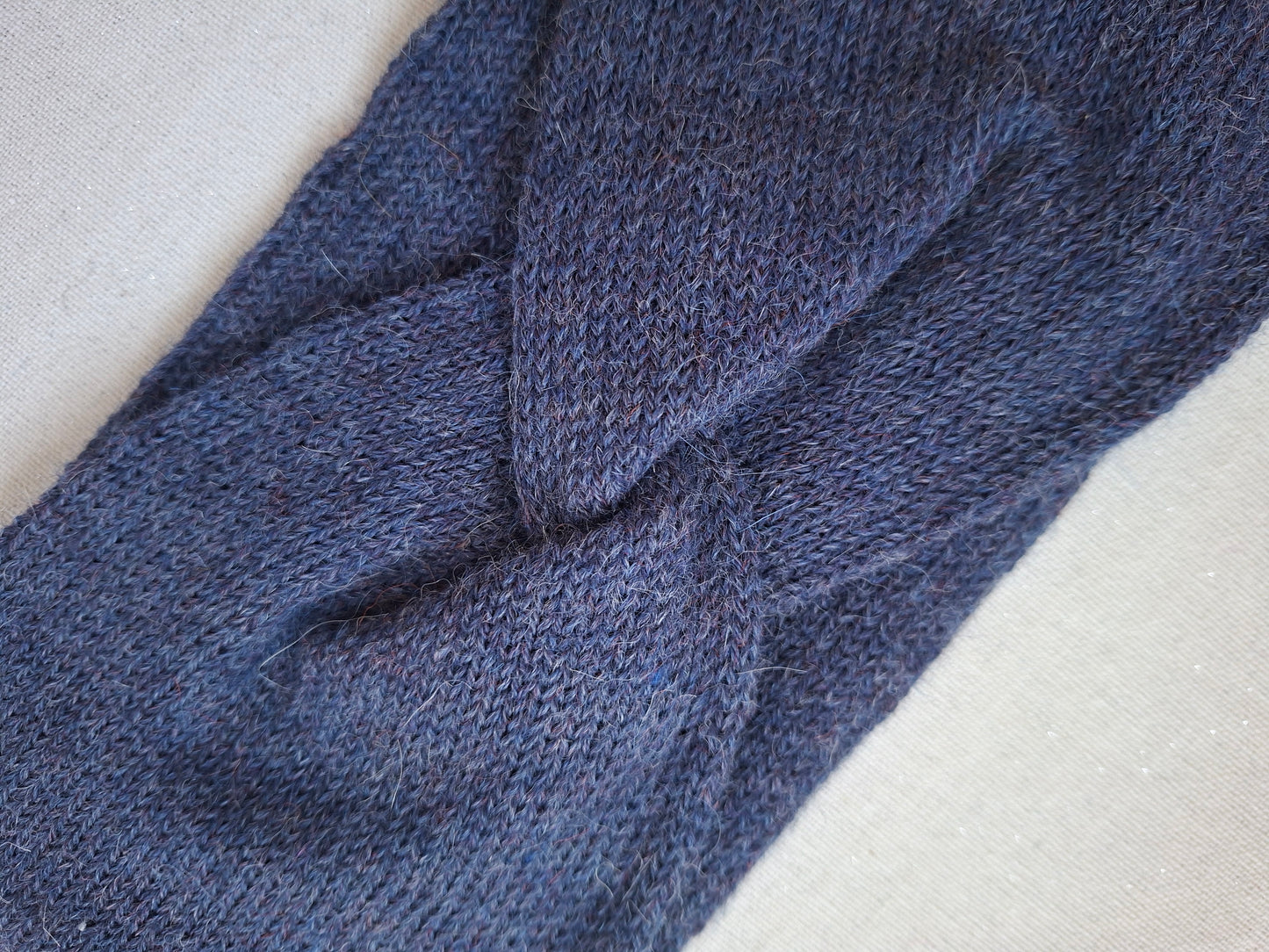 Finely Knitted Headband | 100% Alpaca Wool