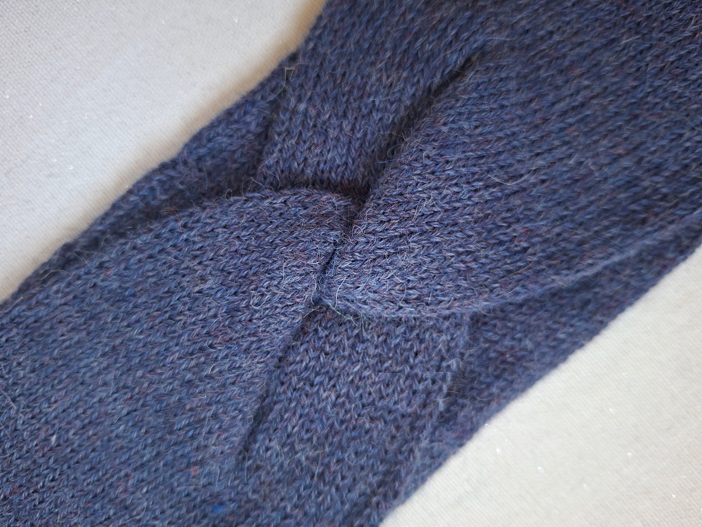 Finely Knitted Headband | 100% Alpaca Wool