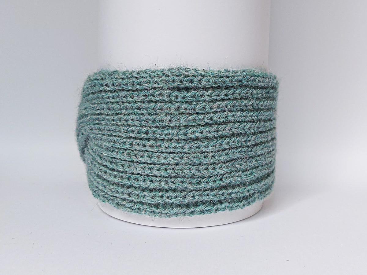 Knitted Headband | Spring Breeze Blue | 100% Alpaca Wool