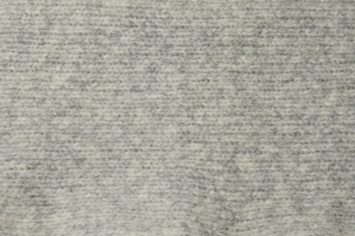 Chunky Scarf | Silvery Grey | Baby Alpaca & Merino Wool Blend | Extra Large Size