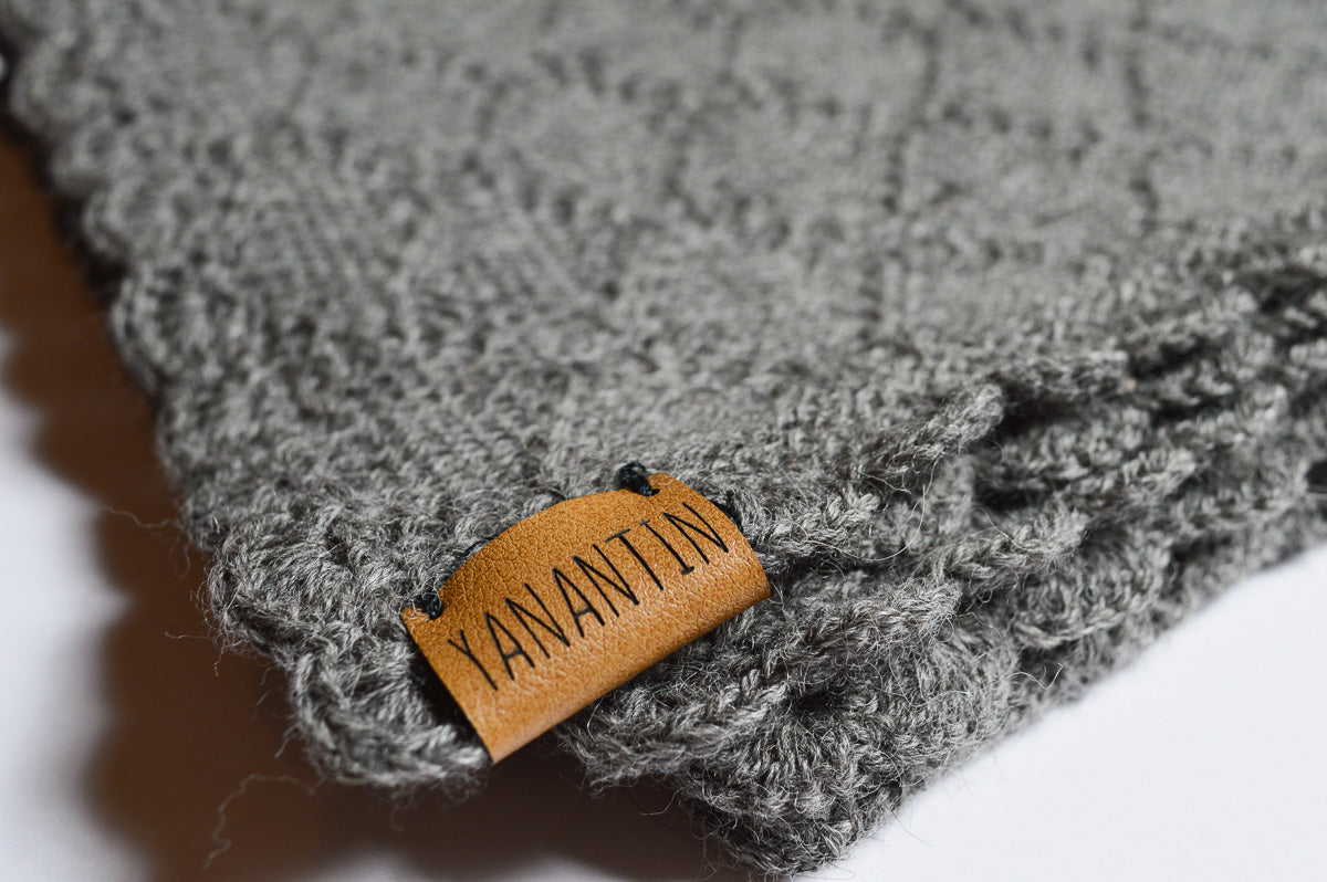 Baby Blanket | 100% Baby Alpaca Wool | Baby Storm