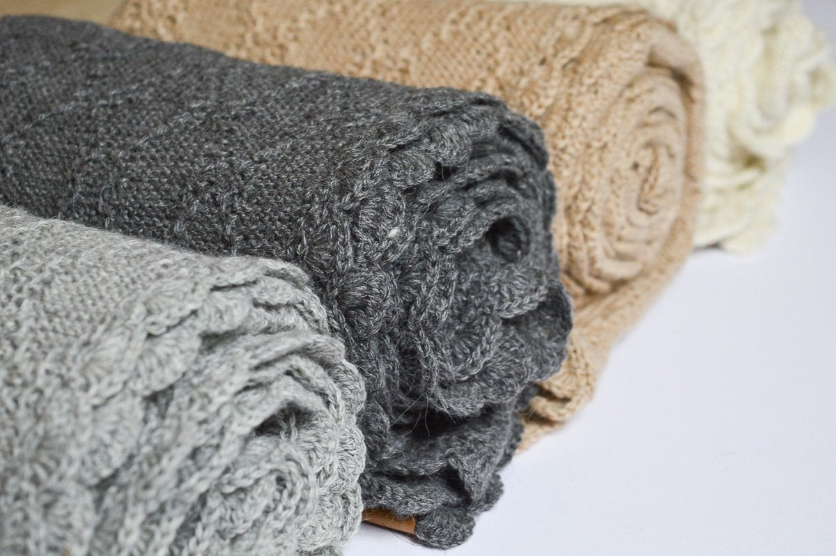 Baby Blanket | 100% Baby Alpaca Wool | Baby Rhino