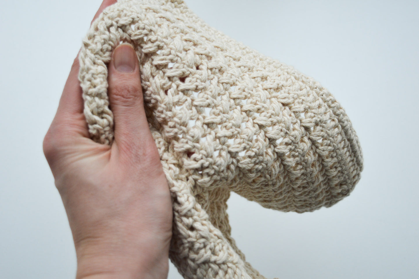 Face Cloth | Hand-Crocheted | 100% Organic Cotton