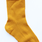 Knitted Socks | Sunny Ochre | 100% Alpaca Wool | Sustainable and Ethically Made