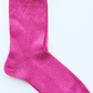 Knitted Socks | Funky Fuchsia | 100% Alpaca Wool | Sustainable and Ethically Made