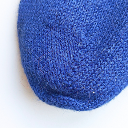 Knitted Socks | Navy Blue | 100% Alpaca Wool | Sustainable and Ethically Made