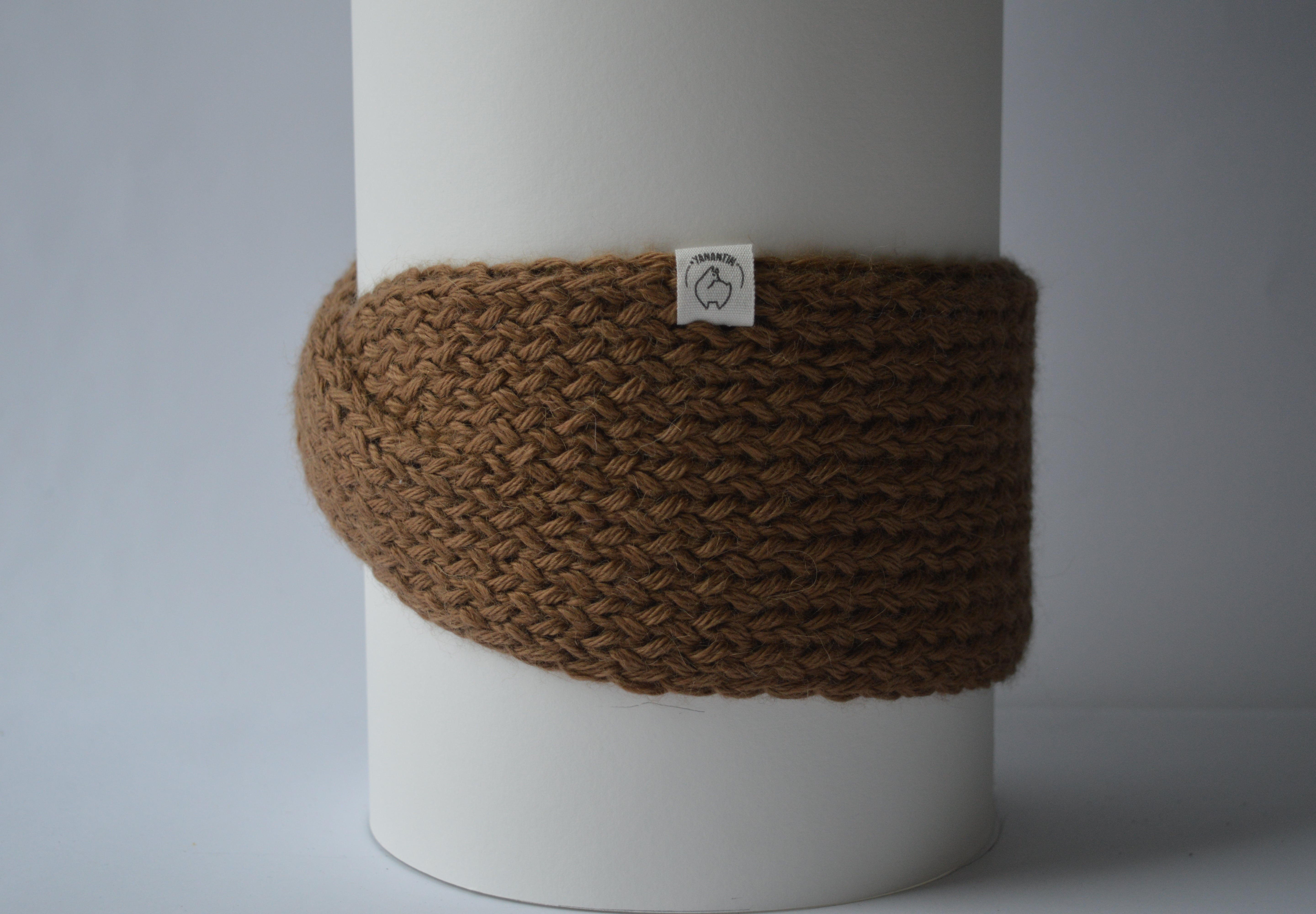 Knitted Headband | 100% Baby Alpaca | Chunky Style