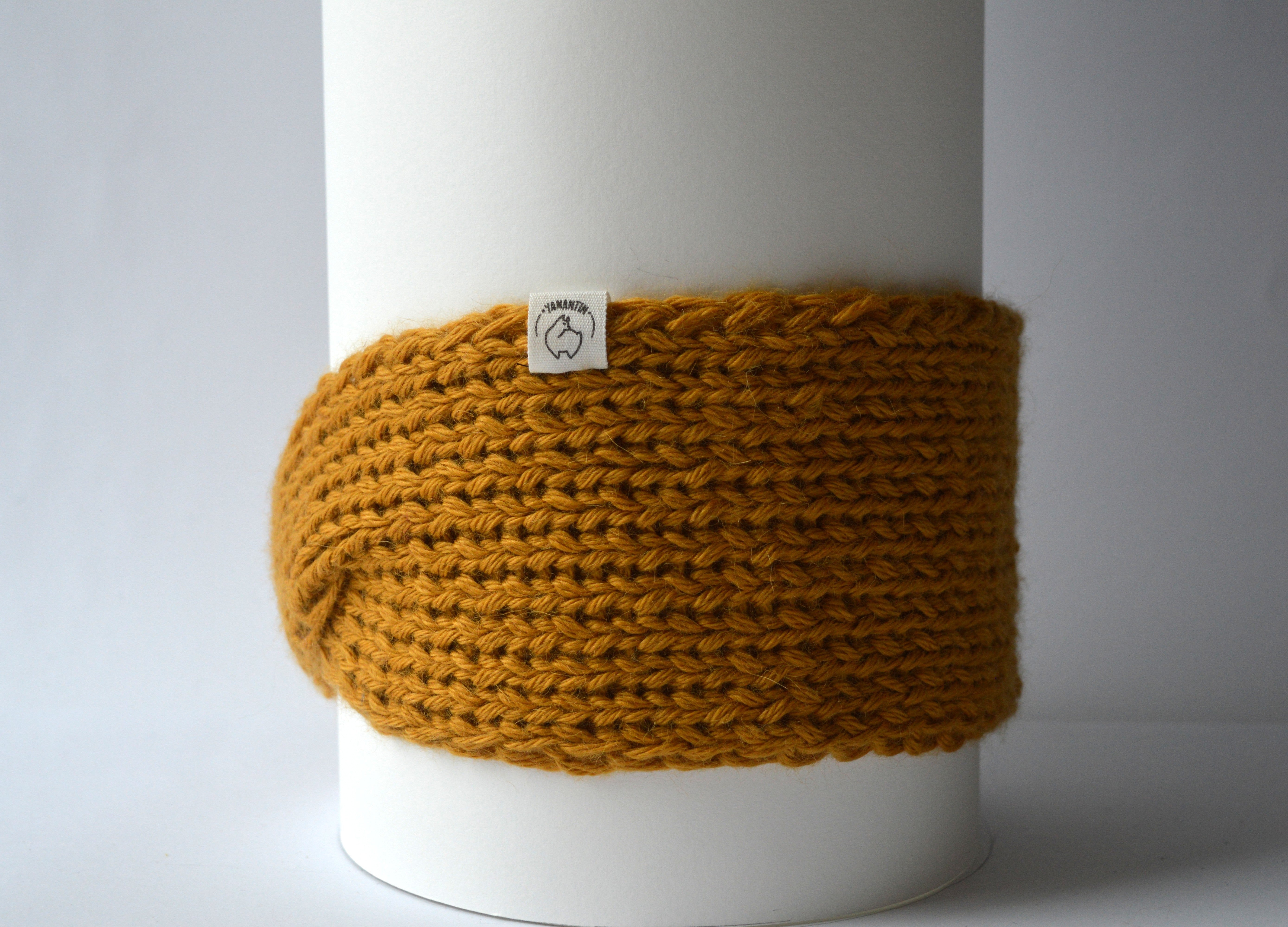 Knitted Headband | 100% Baby Alpaca | Chunky Style