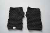 Fingerless Mittens | 100% Baby Alpaca | Fine-Knit Look