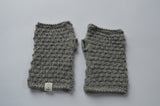 Fingerless Mittens | 100% Baby Alpaca | Fine-Knit Look