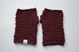 Fingerless Mittens | 100% Baby Alpaca | Fine-Knit Look