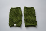 Fingerless Mittens | 100% Baby Alpaca | Fine-Knit Look