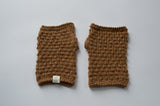 Fingerless Mittens | 100% Baby Alpaca | Fine-Knit Look