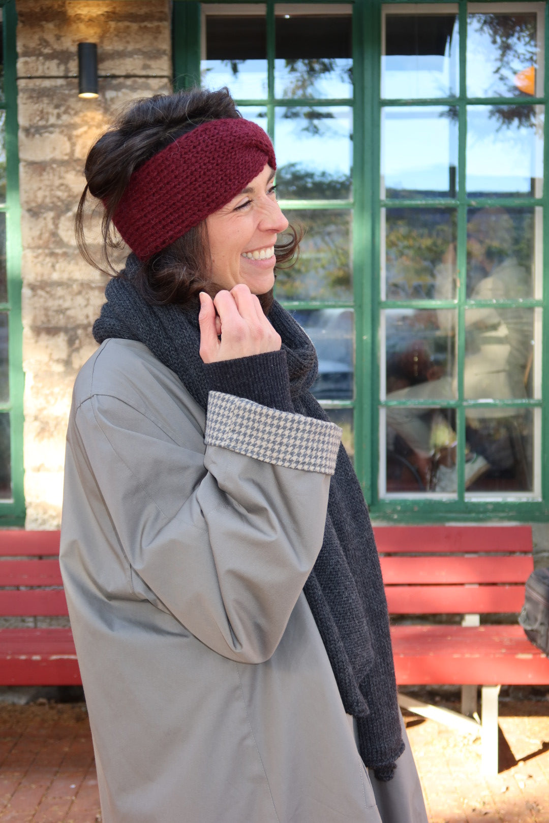 Knitted Headband | 100% Baby Alpaca | Chunky Style