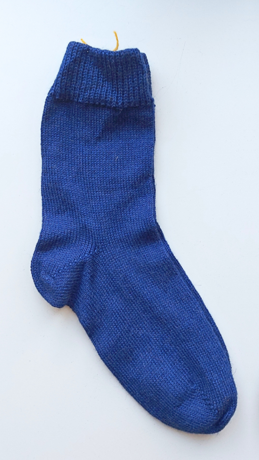 Knitted Socks | Navy Blue | 100% Alpaca Wool | Sustainable and Ethically Made