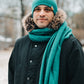 Knitted Hat | Seaweed Green | 100% Alpaca Wool
