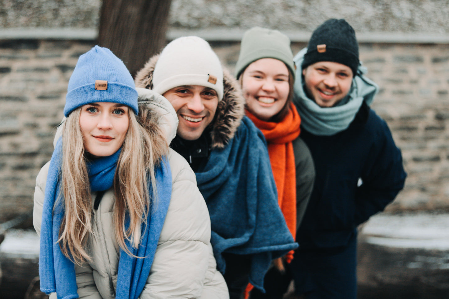 Knitted Hat | Rusty Orange | 100% Alpaca Wool