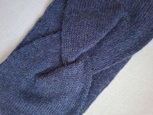 Finely Knitted Headband | 100% Alpaca Wool