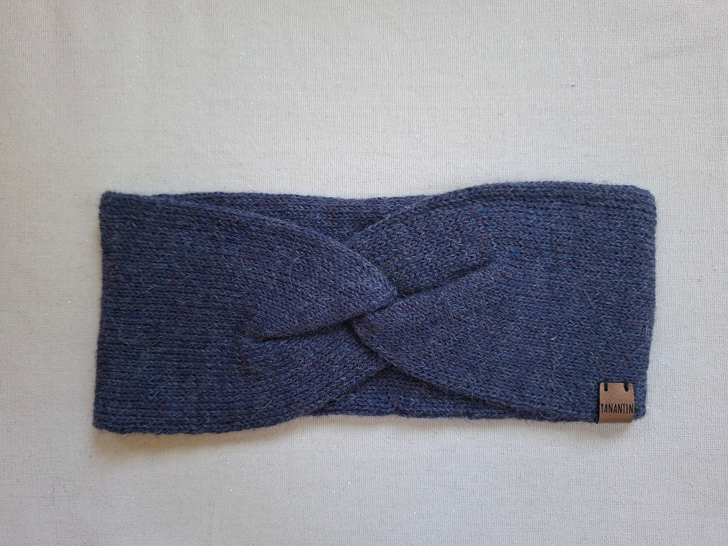 Finely Knitted Headband | 100% Alpaca Wool