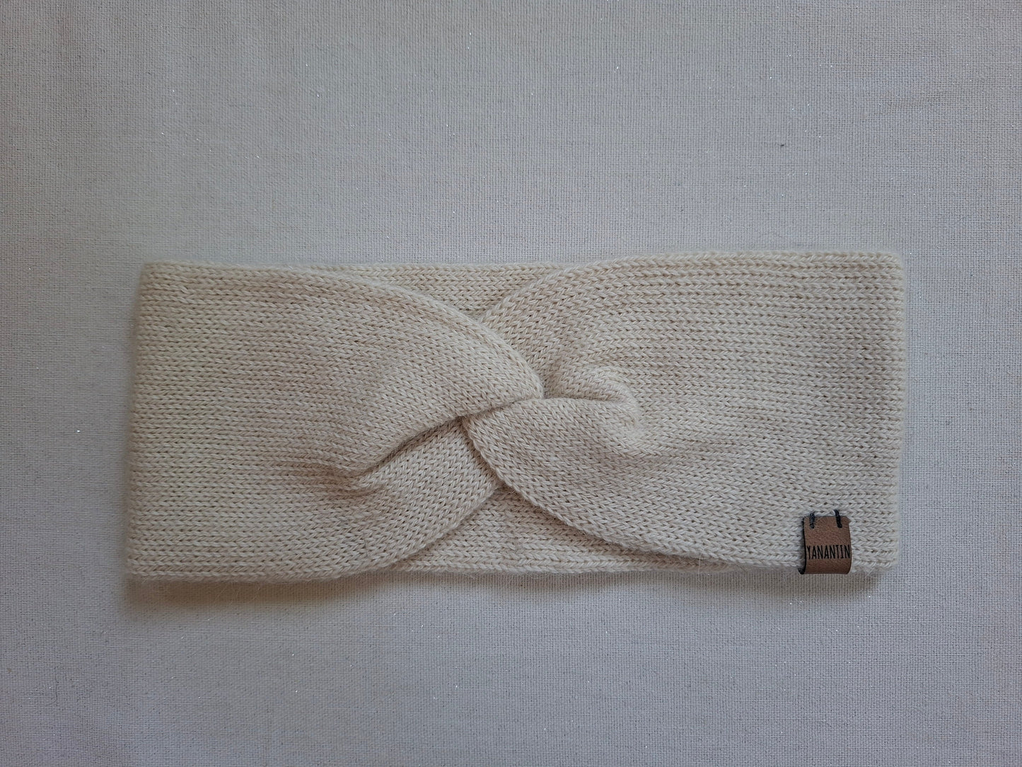 Finely Knitted Headband | 100% Alpaca Wool
