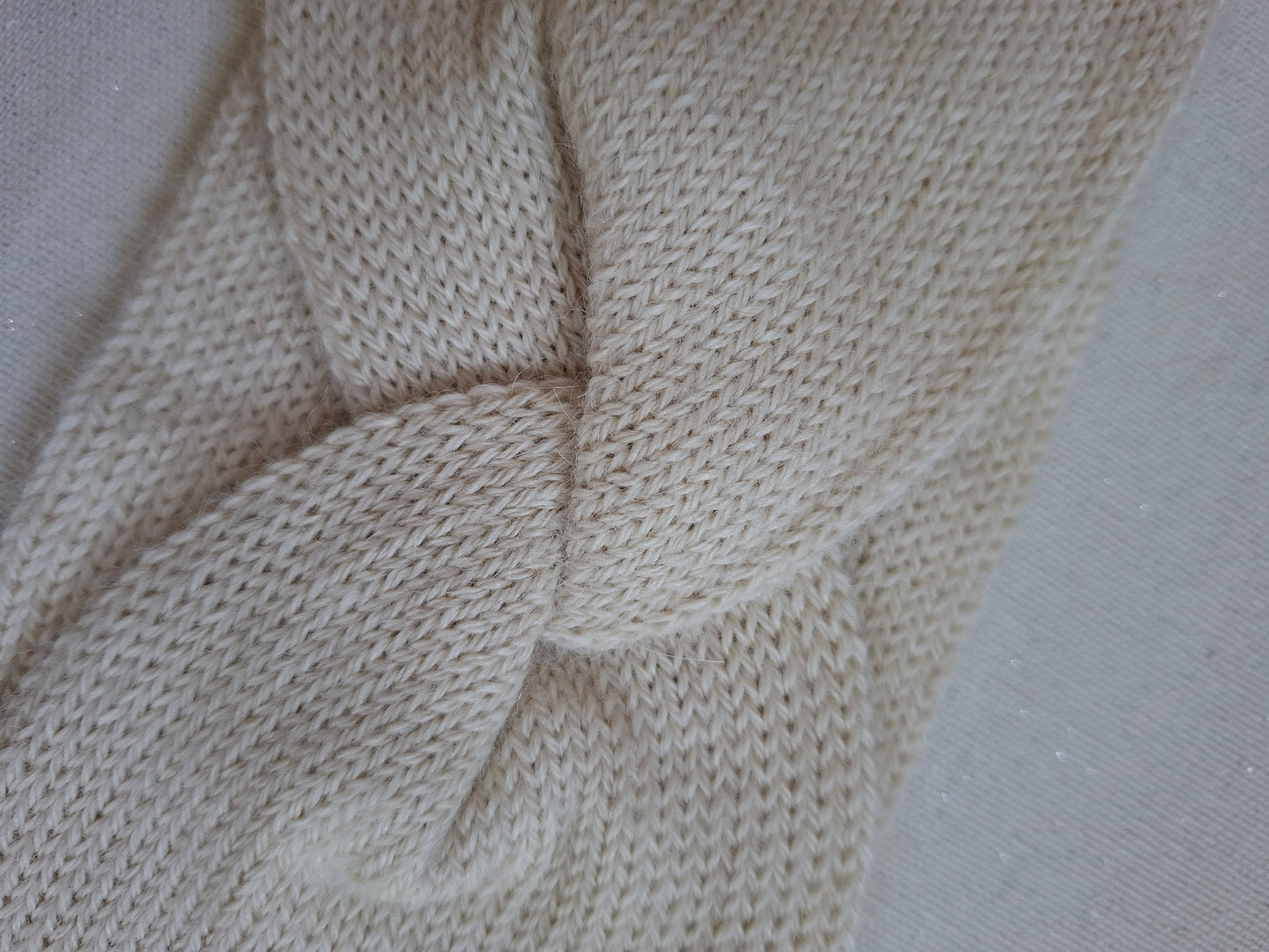 Finely Knitted Headband | 100% Alpaca Wool