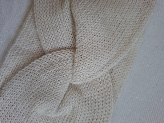 Finely Knitted Headband | 100% Alpaca Wool