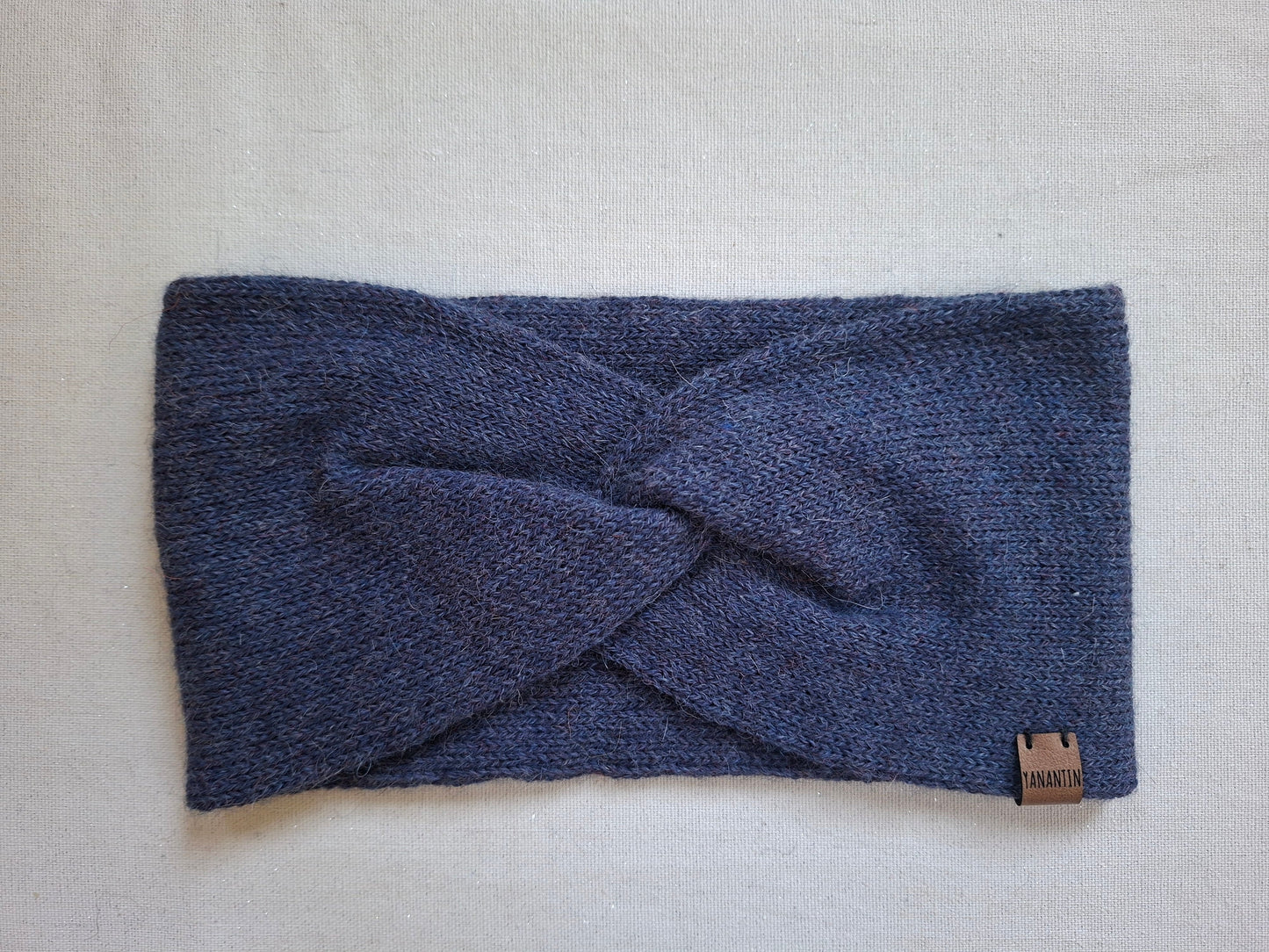 Finely Knitted Headband | 100% Alpaca Wool