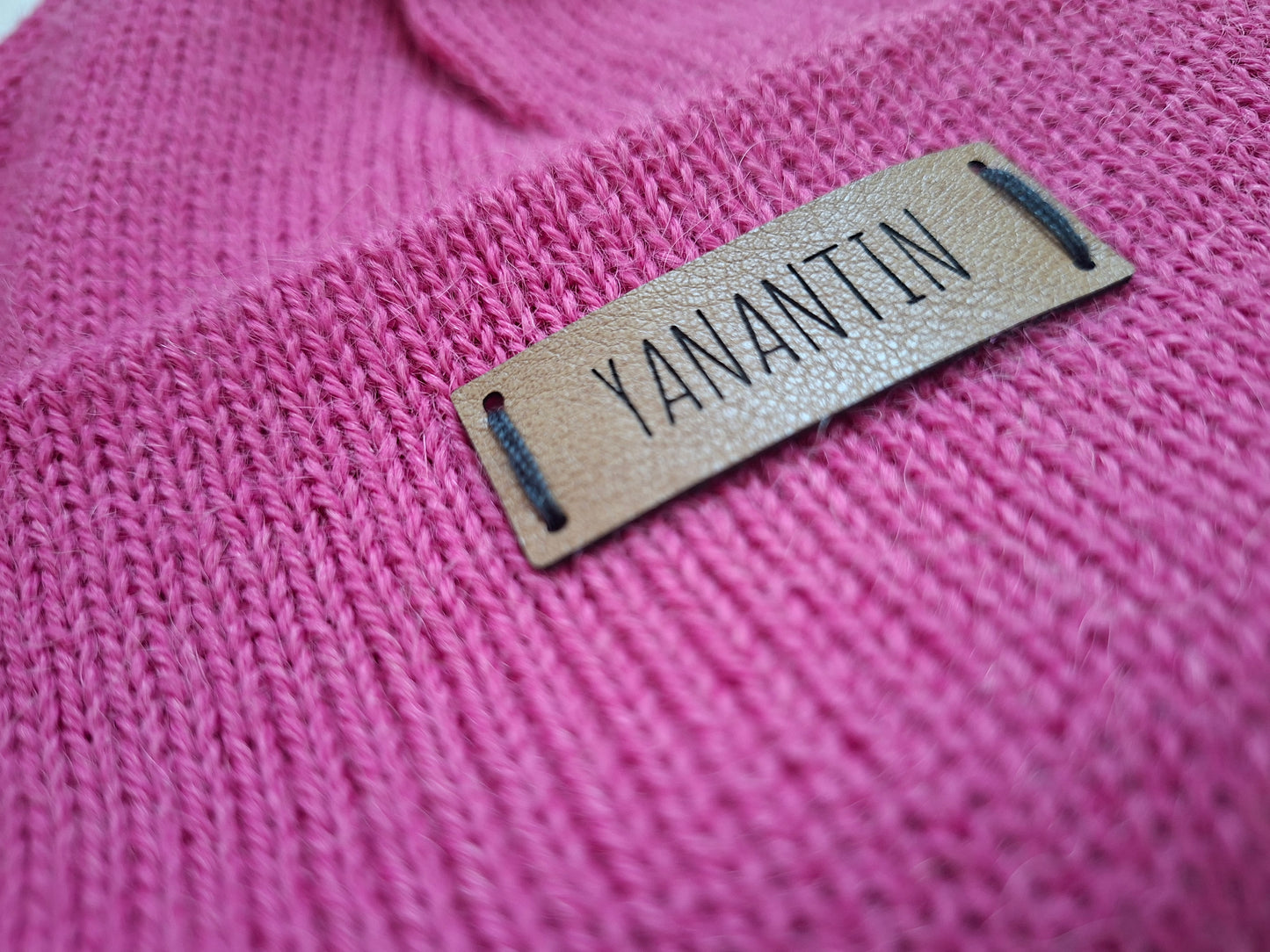 Knitted Kids’ Hat | Fuchsia Fiesta | 100% Alpaca Wool