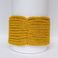 Knitted Headband | Sunny Ocre | 100% Alpaca Wool