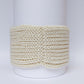 Knitted Headband | White Vanilla | 100% Alpaca Wool
