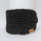 Knitted Headband | Stormy Night Grey | 100% Alpaca Wool