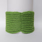 Knitted Headband | Grasshopper Green | 100% Alpaca Wool