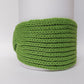 Knitted Headband | Grasshopper Green | 100% Alpaca Wool