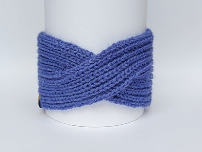 Knitted Headband | Lavender Fields | 100% Alpaca Wool