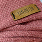 Knitted Scarf | Old Roses | 100% Alpaca Wool