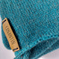 Knitted Scarf | Ocean Blue | 100% Alpaca Wool