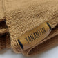Knitted Scarf | Classy Camel | 100% Alpaca Wool