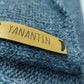 Knitted Scarf | Steel Blue | 100% Alpaca Wool