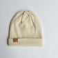 Knitted Hat | White Vanilla | 100% Alpaca Wool