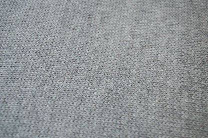 Extra Large Knitted Scarf | Silvery Grey | 100% Alpaca Wool