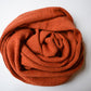 Knitted Scarf | Rusty Orange | 100% Alpaca Wool