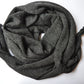 Knitted Scarf | Stormy Night Grey | 100% Alpaca Wool