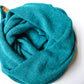 Knitted Scarf | Ocean Blue | 100% Alpaca Wool