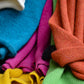 Knitted Scarf | Spring Breeze Blue | 100% Alpaca Wool