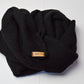 Chunky Scarf | Midnight Black | Baby Alpaca & Merino Wool Blend | Extra Large Size