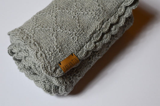 Baby Blanket | 100% Baby Alpaca Wool | Baby Rhino