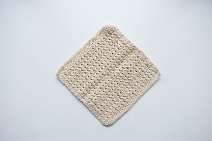Face Cloth | Hand-Crocheted | 100% Organic Cotton