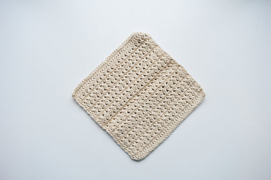 Face Cloth | Hand-Crocheted | 100% Organic Cotton